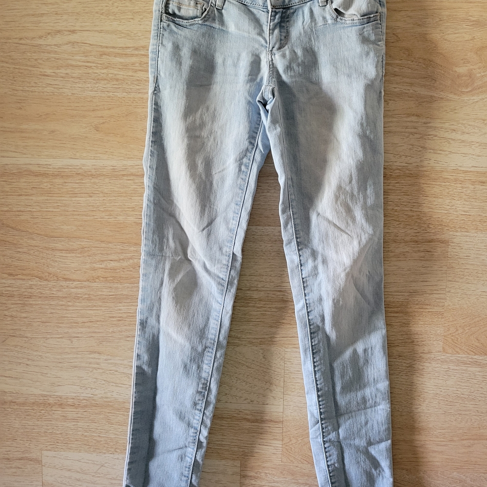 Garage Light Gray Denim Leggings